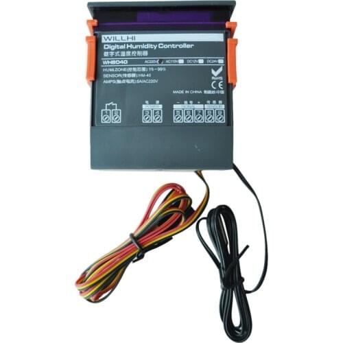 AC 220V Digital Air Humidity Control Controller WH8040