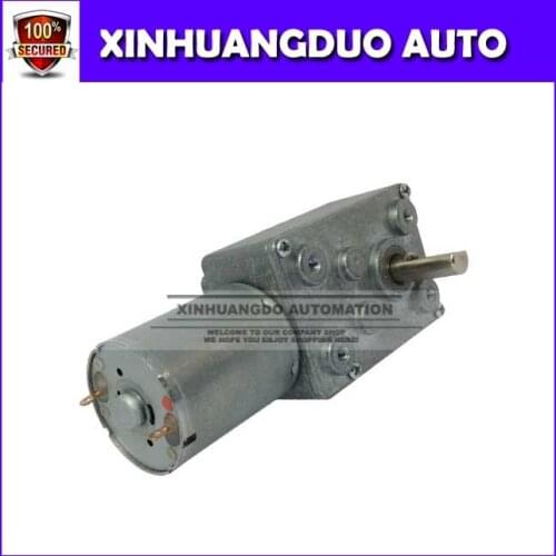 6V 62rpm worm geared motor, dc electric worm motor with gearbox, gear reducer High torque DC motor worm gear motor