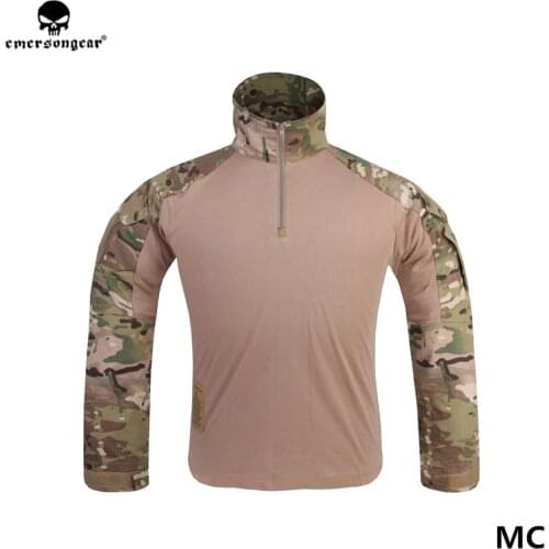 Emersongear G3 Tactical Shirt Gen3 Hunting Airsoft Tops Muliticam Clothing Army Military Camoflage Outdoor Mens EM9255 MCAD