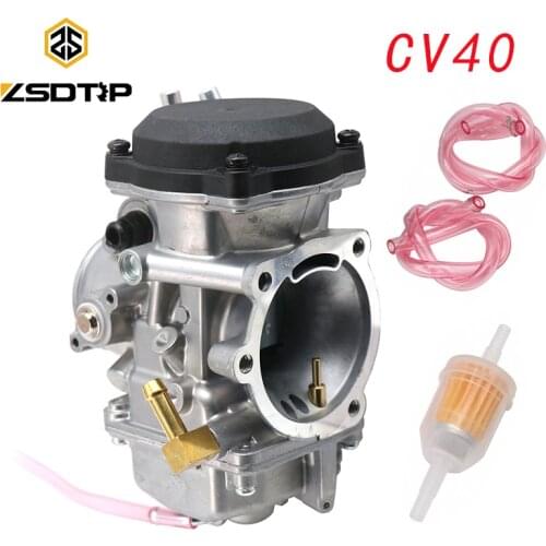 ZSDTRP Carburetor For Harley Davidson Dyna Electra Glide Fatboy Softail Sportster XLH1200 Sportster XL883 XLH883 27490-04 CV40