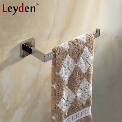 Leyden High Quality Bathroom Lavatory Towel Ring 304SUS Stainless Steel Wall Mount ORB/ Brushed Nickel/ Chrome Finish Towel Rack
