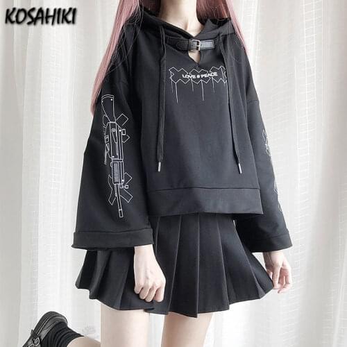 Женские флисовые толстовки KOSAHIKI China At AliExpress