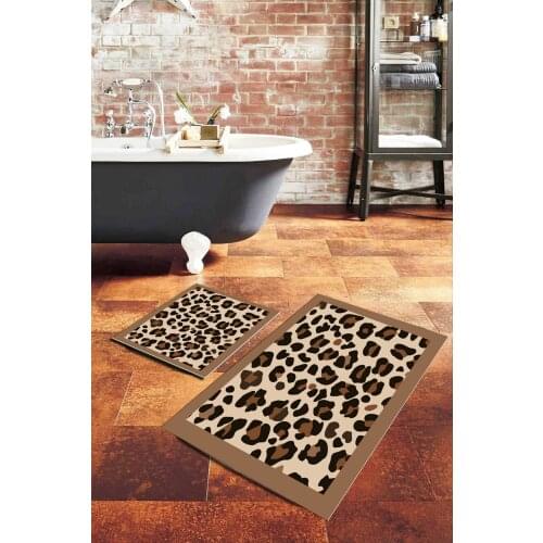 Leopard Patterned Bath Mat Closet Set שטיח אמבטיה bath mats tapis salle de bain bathroom mat rug badmat wc mat dywaniki lazienk