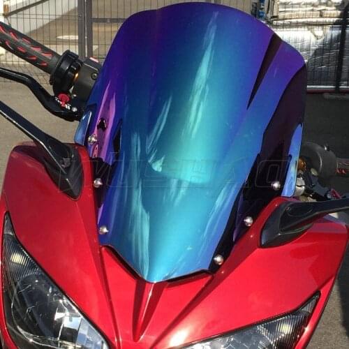 Motorcycle Windshield WindScreen Screen For 2006 2008 2009 2011 2012 2013 2014 2015 Yamaha FZ1 1000 S Fazer FZ1S FZS1000 Smoke