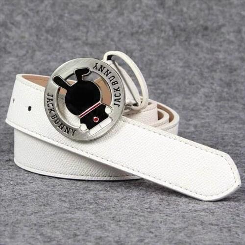 Fashion PG Belt Men Sport Golf Leather Belt The Length Can Be Cut Freely