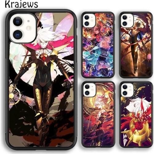 Krajews Anime Fate Apocrypha Karna Soft Phone Case Cover For iPhone 5 SE 6s 7 8 plus X XR XS 11 12 pro max Samsung Galaxy S9 S10