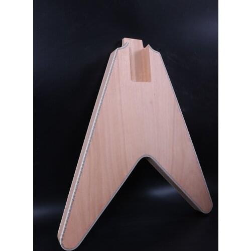 1Pcs Unfinished Electric Guitar Body Mahogany wood Diy Guitar project