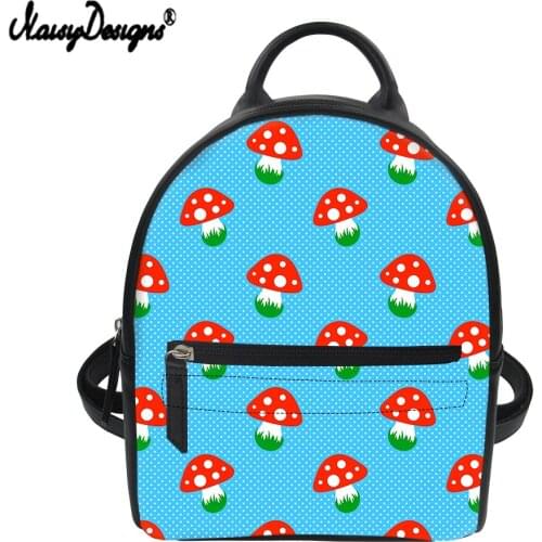 Женские красные рюкзаки Noisydesigns China At AliExpress