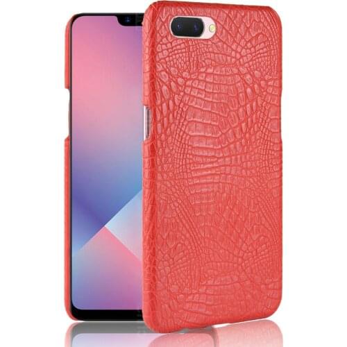 Subin Leather Crocodile Pattern New arrival for Oppo A3s A 3s OppoA3s Case Retro Luxury Crocodile Skin Cover Phone Case