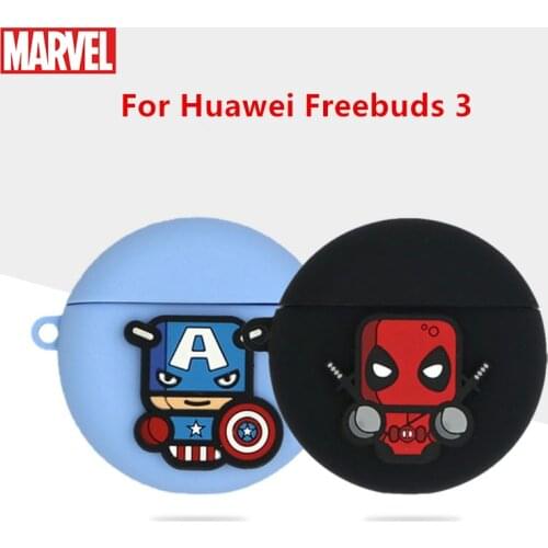 Disney Silicone Earphone Cover For Huawei FreeBuds 3 FreeBuds pro Bluetooth Wireless Headset Coque For Huawei Freebuds 3 Case