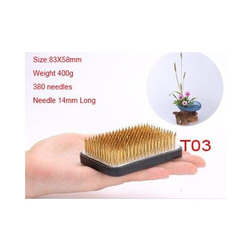 T03 Japanese ikebana flower holder Kenzan frog arrangement base tools japan ishizaki