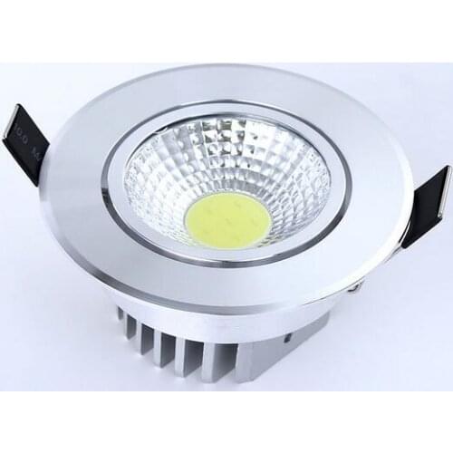AC85-265V 3W 5W 7W 10W 12W Spot LED DownLight Dimmable LED COB Spot Recessed Down light Downlights