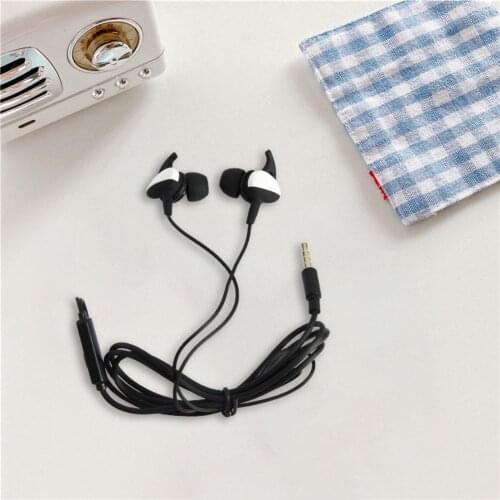 Universal 3.5mm jack noise reduction in-ear headphones for Huawei Bass Stereo Universal Headset Fashion Wire Control Headset