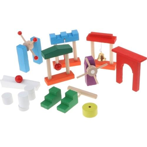 10 Set Wooden Dominos Blocks Set Educational Play Toy Domino Racing Tile Board Game Dominoes Playset