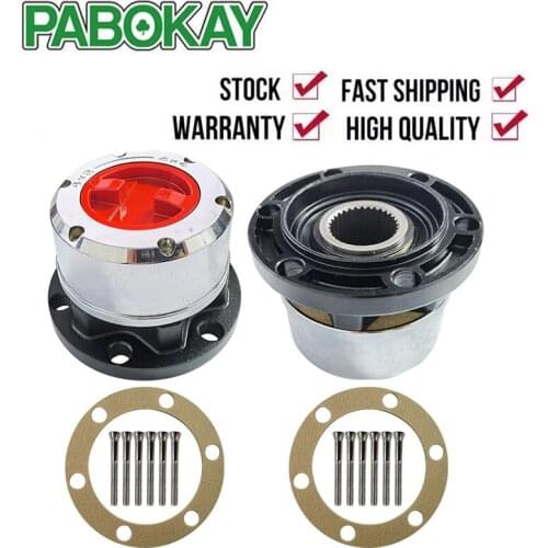 2 pieces x for NISSAN Patrol 4x4 PU 90-up TATA Sumo all, FORD Maverick 90--> free wheel locking hubs B021HP AVM445HP