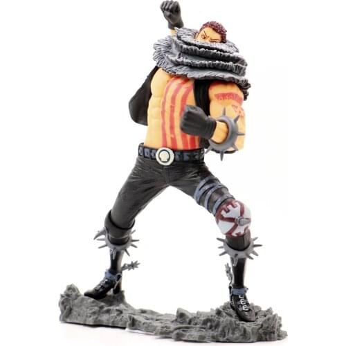 21CM One Piece 20th Anniversary SC Charlotte Katakuri Classic Anime Character Color Box Model Toy Action Doll Childrens Gift