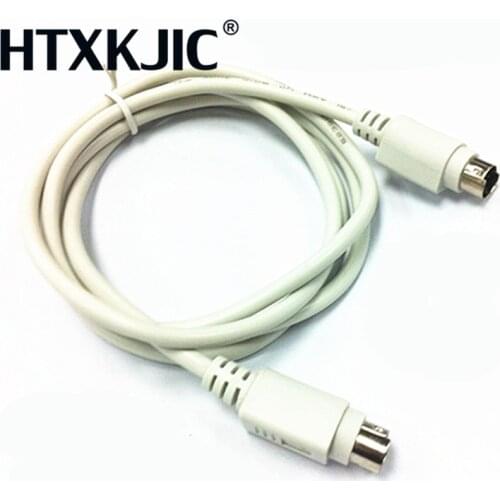 6 Pin PS2 PS/2 Male To male Extender Cable Adapter Joiner Connector 6Pin Keyboard Mouse Extension Cable Wire