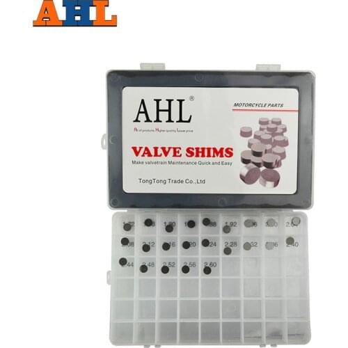 AHL 23pcs Motorcycle Engine Parts Adjustable Valve Shim 8.9mm 8.85mm Complete Refill Kit for 250 350 450 505 SX-F XC-F