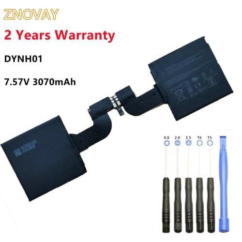 ZNOVAY DYNH01 Laptop Battery For Microsoft Surface Book 2 15" 1813 Enhanced version Tablet 7.57V 23.2WH/3070MAH