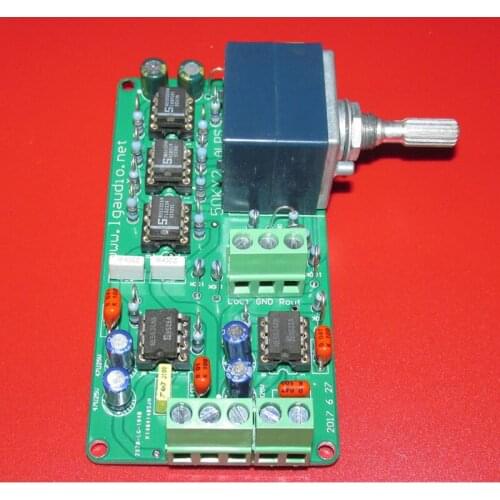 Acoustic fax A1 pre-level, 2.1 sound line, based on stereo, emphasized bass frequency-divided signal output circuit board
