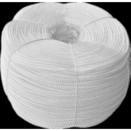 White Polyethylene Binding Nylon Cord Clothesline Drying Quilt Thread Truck Draw Plastic Rope Outdoor Hand-Woven Wear-Resistant