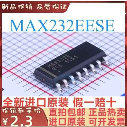 Free shipping MAX232 MAX232EESE MAX232ECSE SOP16 10PCS