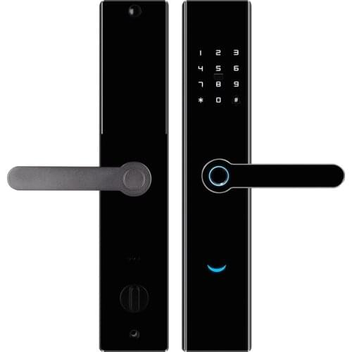 Yagu one-grip fingerprint lock household anti-theft door electronic door lock password lock big door lock intelligent door lock