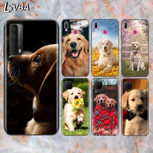 Cute golden retriever For Huawei Y9S Y6S Y8S Y9A Y7A Y8P Y7P Y5P Y6P Y7 Y6 Y5 Pro Prime 2020 2019 2018 Phone Case