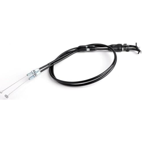 Areyourshop Motorcycle 54012-0184 Black Throttle Cable Wire For Kawasaki KL650 KLR650 2008-2017 Motorbike Steel Wire