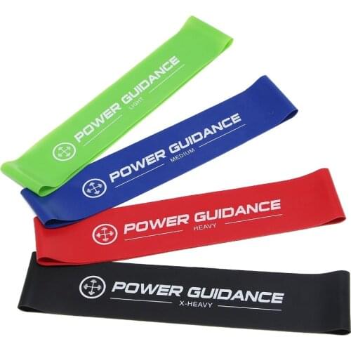 4 Levels Rubber Band Latex Resistance Bands Gym Equipment Yoga Loops Fitness Exercise Strength Training Workout Band 5-30Lbs