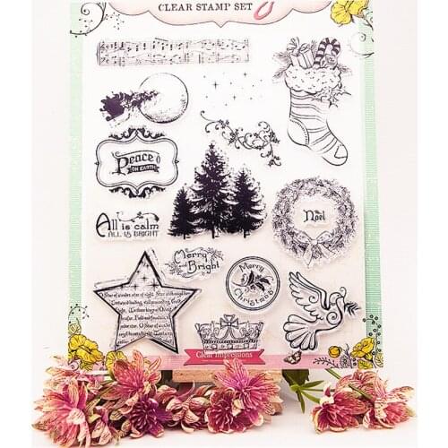 Hot sale Easter socks Transparent Clear Stamps / Silicone Seals Roller Stamp for DIY scrapbooking photo album/Card Making