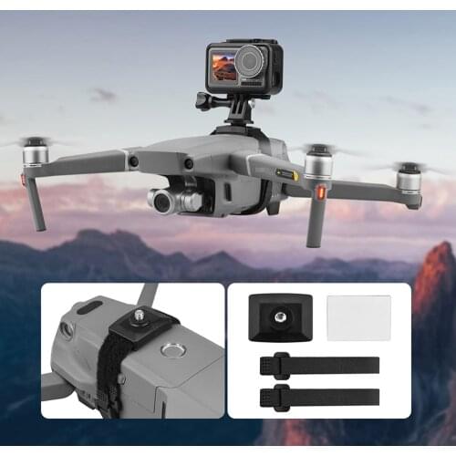 Drone Extension Kit Camera Fill Light Bracket Mount Holder for Mini 2 Drones for GOPRO Osmo Action/Sports Cameras