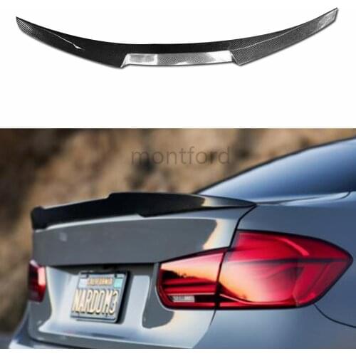 M4 Style Carbon Fiber Rear Roof Spoiler Trunk Lip Wing For BMW F30 F80 M3 2012 - UP 320i 328i 335i 326D F30 Spoiler