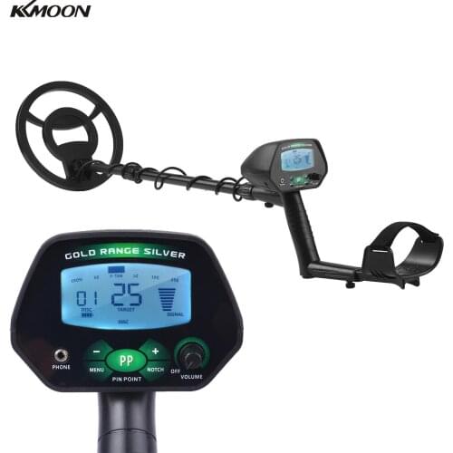 KKMOON Outdoor Underground Metal Detector LCD Treasure Finder Handheld Backlight & High Sensitivity Gold Digger Hunter