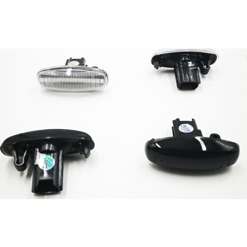 Car Flashing 1 Set For Toyota Yaris Vios 2014 - 2019 Car Led Dynamic Side Marker Turn Signal Light Sequential Blinker Light