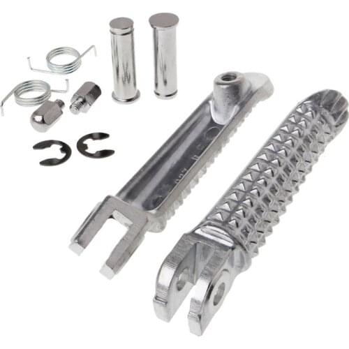 652F Motorcycle Aluminum Front Footrests for yamaha YZF R1 R6 R6S1998-2012 2003-2008