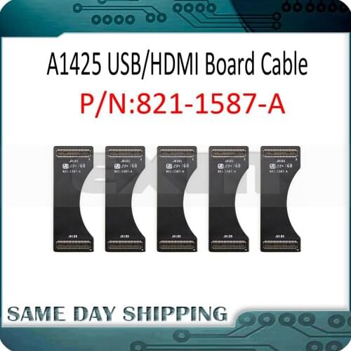 NEW A1425 USB HDMI Card Reader Board I/O Flex Cable 821-1587-A 923-0223 for Macbook Pro Retina 13.3" A1425 Late 2012 Early 2013