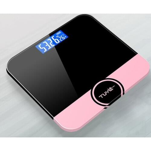 NEW Electronic Scale Human Body Scale Health Weight Scales Household Bathroom Weighing Scale USB Charging Digital LED Display