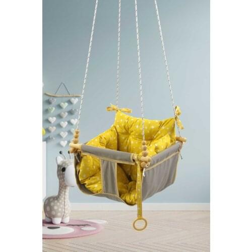 Hammock Fun Hanging Children Baby Swing Play Activity Kids Boys Girls Babies Kids Safe Toy Rocking Chair Canvas Seat Models