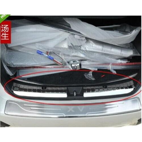 Steel Rear Bumper cargo Protector sill plate cover for subaru xv 2009 2010 -2013