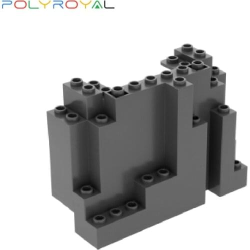Building Blocks parts 4x10x6 City Wall Brick Rock 1 PCS MOC Compatible With brands toys for children 6082