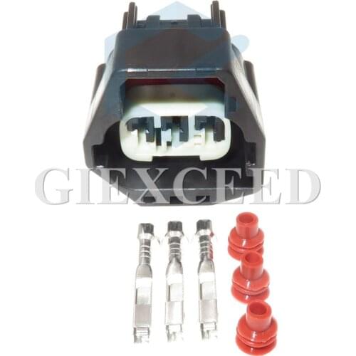 2 Sets 3 Pin 7283-5541-30 Waterproof Automotive Sensor Connector Car Cable Socket For Ford Volvo