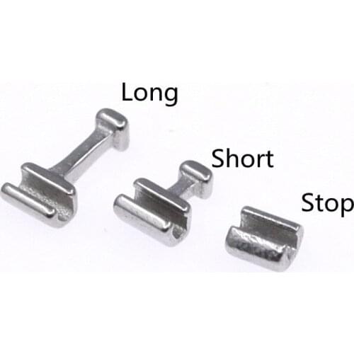 50Pcs/Lot Dental Orthondontic Crimpable Hooks Long Short Stop