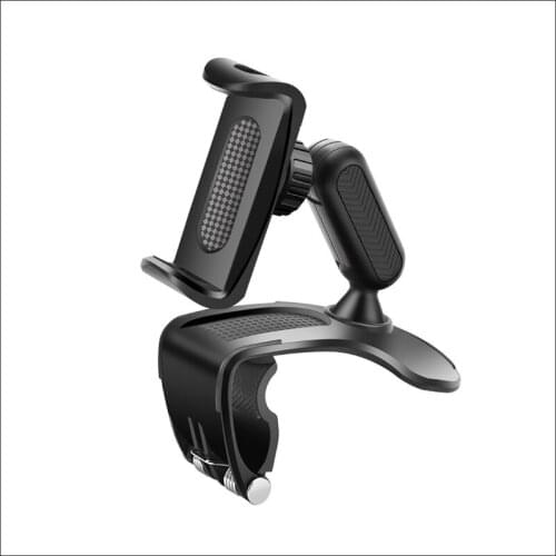 Car Phone Holder Mobile SmartPhone GPS Holder Stand In Car Dashbodard 360 Degree Rearview Mirror Sun Visor Navigation Bracket