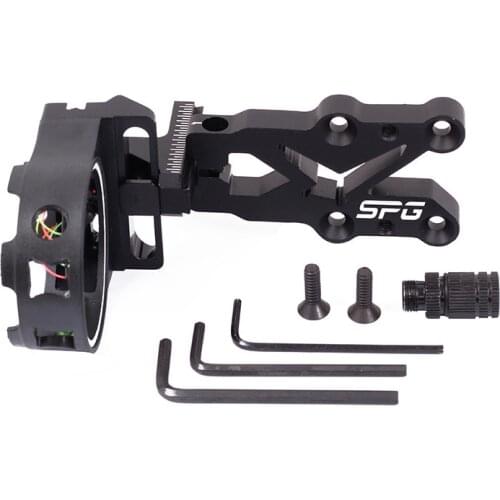 Compound Bow Essential Combo Sight Kits Accessories Including 5-pin Bow Sight Arrows Rest Stabilizer Braided Bow Sling D-Loop