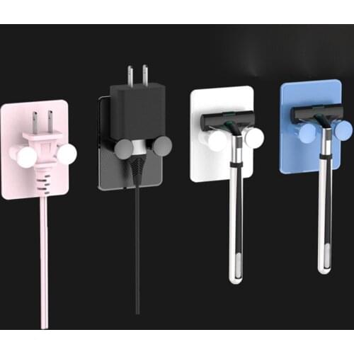 Stainless Steel Razor Holder Wall Adhesive Storage Hook For Shaver Wall Shelf Organizer Rack Fittings For Bathroom Accessories