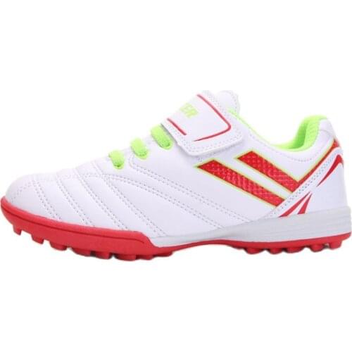 Childrens football shoes breathable summer boys and girls Velcro anti-slip wear sports training shoes