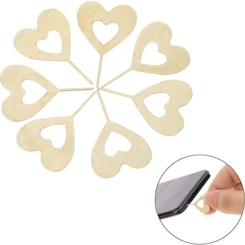 10pcs Sim Card Tray Ejector Eject Pin Key Removal Tool For IPhone For Huawei For Xiaomi Tablets Sim