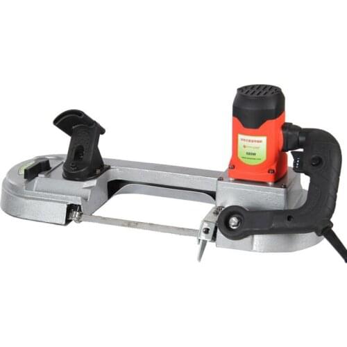 Horizontal Band Saw Machine 110V/220V Portable Small Electronic Speed Regulation Saw Machine