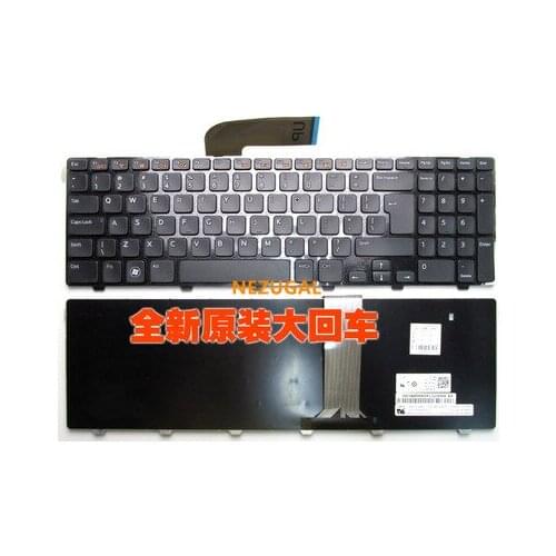 UK Laptop Keyboard For Dell Inspiron N5110 15R M5110 M501Z M511R English